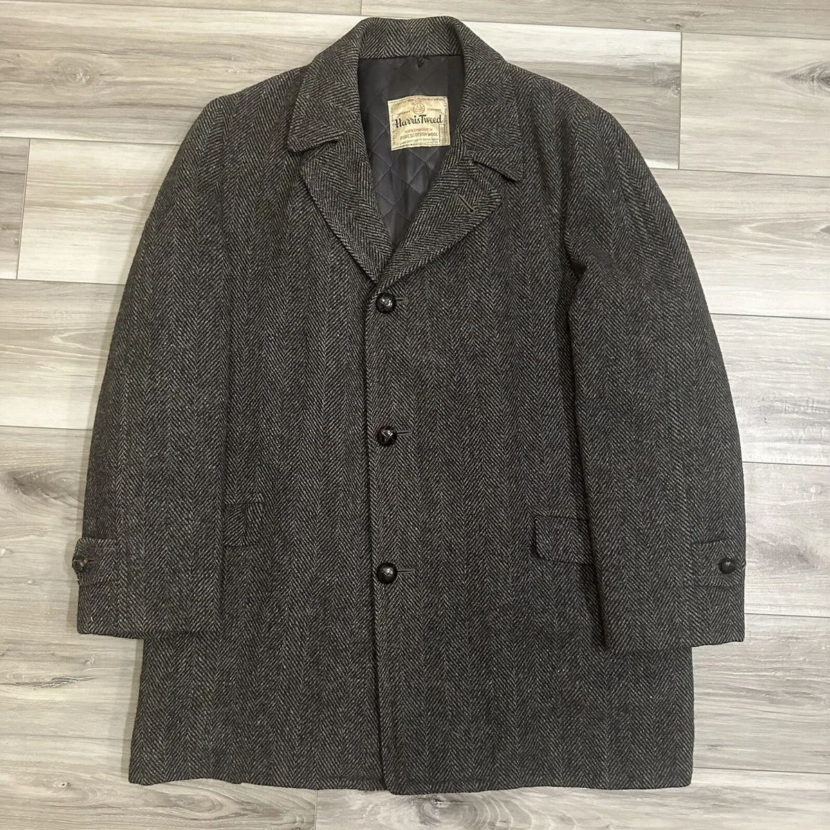 Chaqueta De Lana Tweed Derby Para Hombre - Impermeable, Transpirable Y Súper Cálida, Tallas S A 4XL