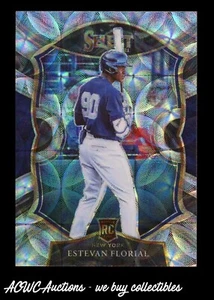 Mira telescópica Panini Select Silver Prizm #62 2021 Estevan Florial RC - Imagen 1 de 2