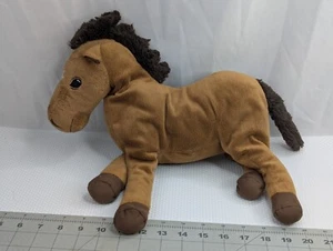Ikea Brown Horse Plush 14 Inch Stuffed Animal Toy - Imagen 1 de 7
