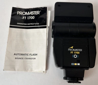 Promatic (Promaster) FT 1700 Compact Electronic Flash Unit - Image 1 of 4