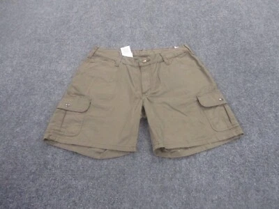 Carhartt Shorts Adult 10 Beige Cargo Lightweight Hiking Outdoors Womens NEW - Image 1 of 4