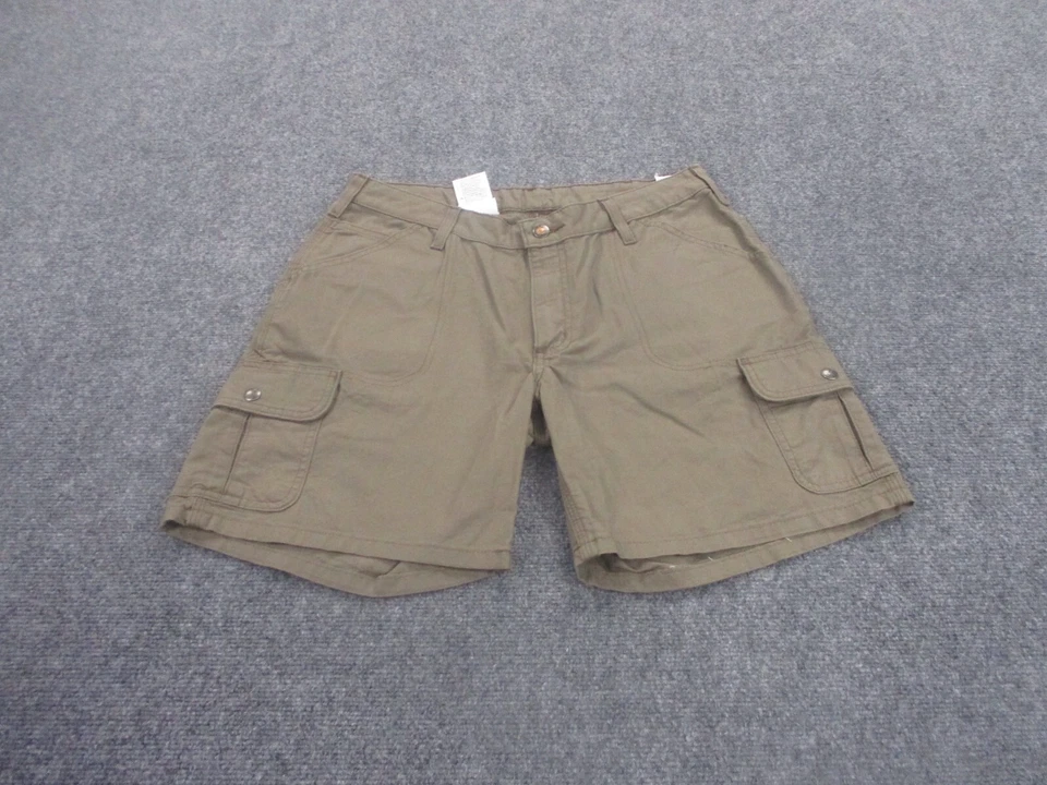 Carhartt Shorts Adult 10 Beige Cargo Lightweight Hiking Outdoors Womens NEW - Image 1 of 4