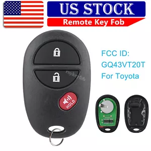For TOYOTA SUV TRUCK VAN Keyless Entry Remote Key Fob Circuit Board GQ43VT20T - Picture 1 of 8