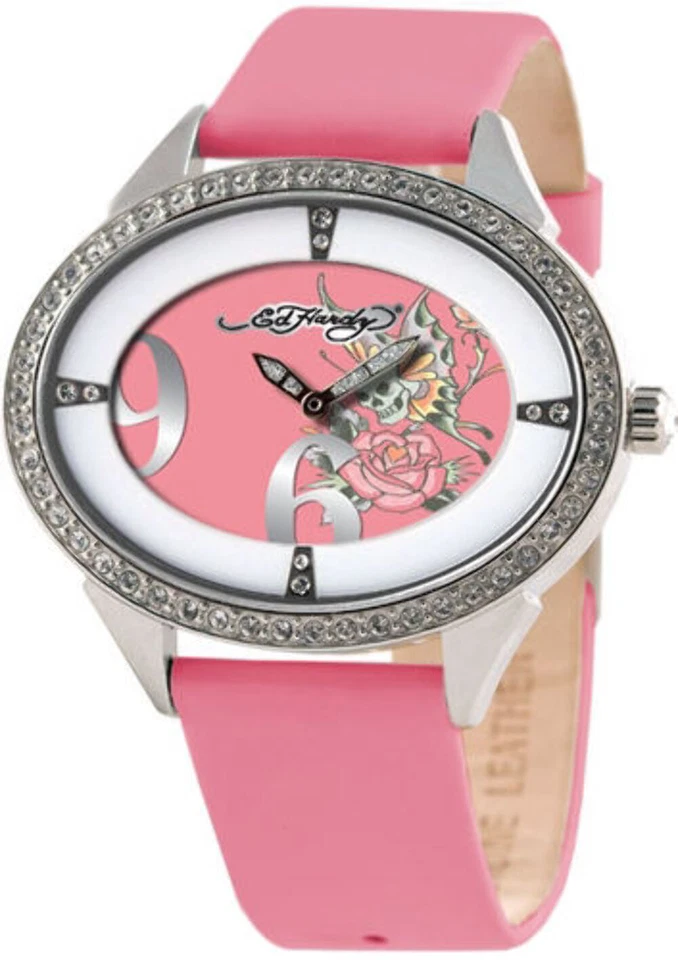 Ed Hardy SG-BF Women's Showgirl Pink Watch - Image 1 of 1