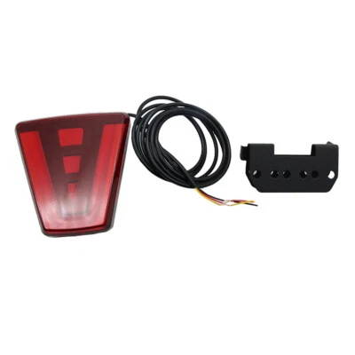 Difusor de luz antiniebla trasera de freno intermitente estilo F1 con soporte Foto 1 de 4