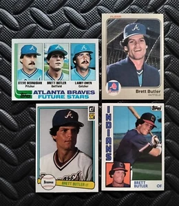 Brett Butler Rookie Card Lot - Topps Traded - Donruss - Fleer - Bild 1 von 2