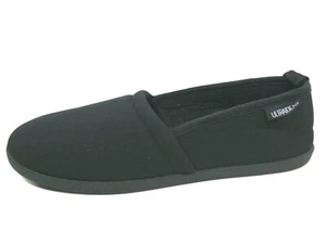 Pantofole donna nere donna leggere chiuse schiena suola gomma - UK8 - Foto 1 di 3