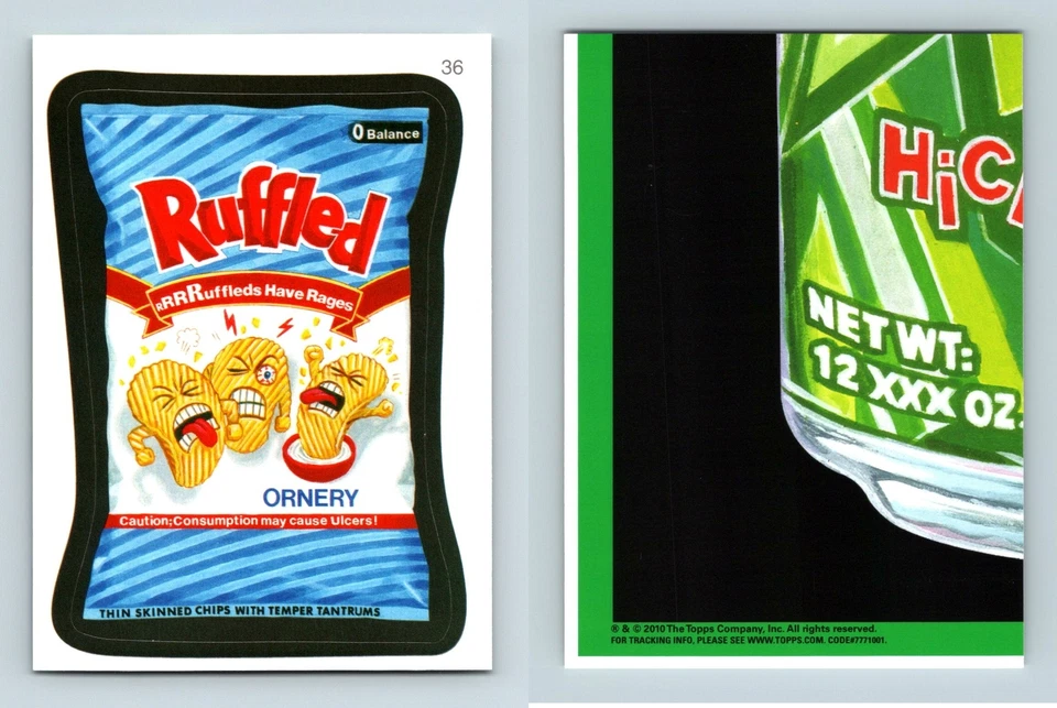 Ruffled #36 Wacky Packages Series 7 Topps 2010 Trading Card / Sticker - Image 1 of 1