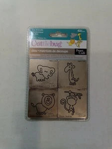 Cuttlebug Zoo Animals Dies New In Package Provo Craft - Picture 1 of 9