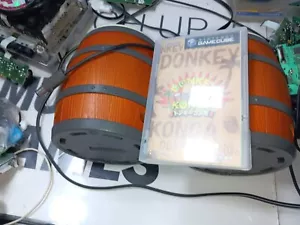 Donkey Kong DK Bongos Batería DOL-021 Controlador Nintendo GameCube con Juego JAPÓN - Imagen 1 de 12