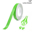 1/2" Lime Green Pinstripe Pin Stripe DIY Line Roll Vinyl Tape Decal Sticker 32ft