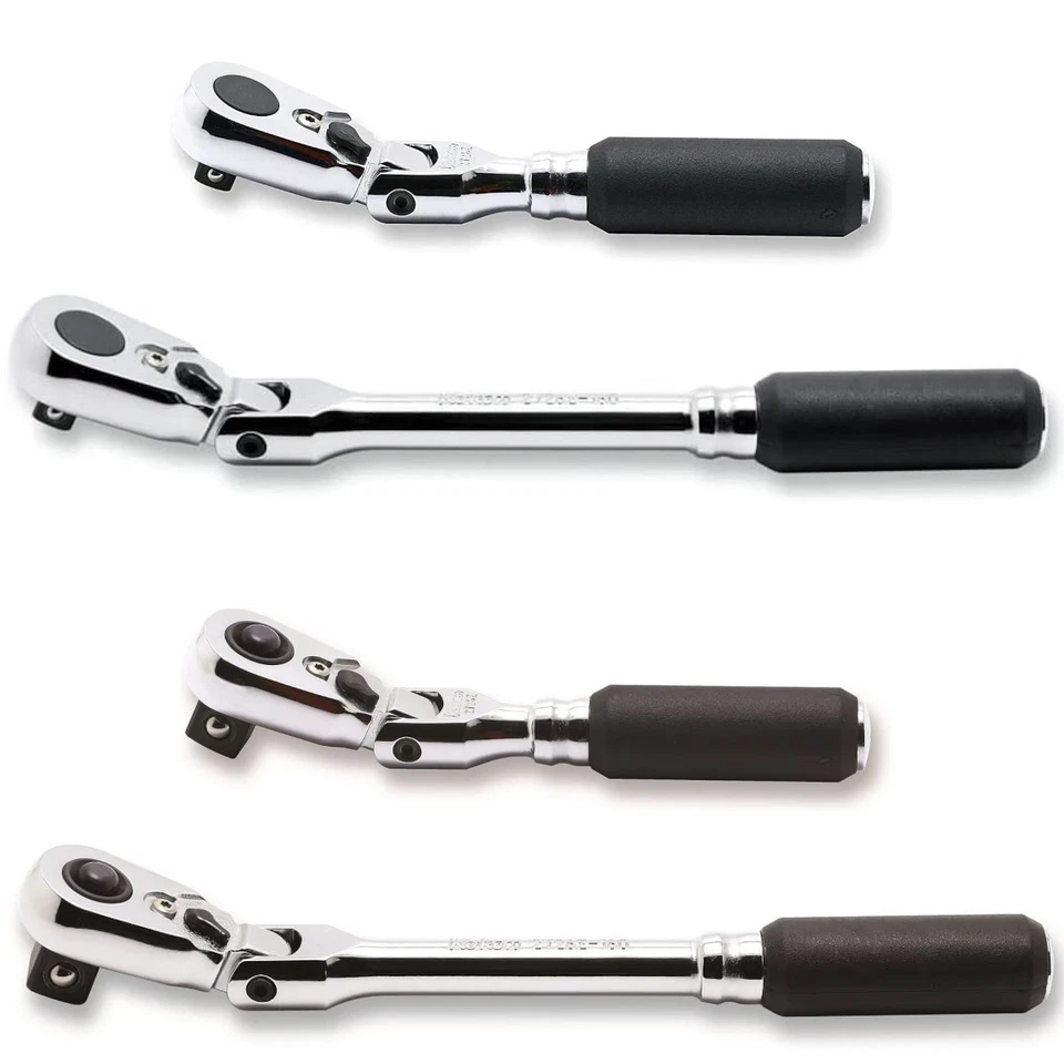 Ko-ken Ratchet Handle Z-EAL 2726Z-3/8 series Japanese industrial 72 gears FedEx - Image 1 of 1