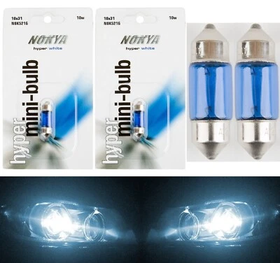 Nokya De3175 DE3022 DE3021 Nok5216 10W Blanco Dos Bombillas Interior Domo Ajuste Reemplazo Foto 1 de 4