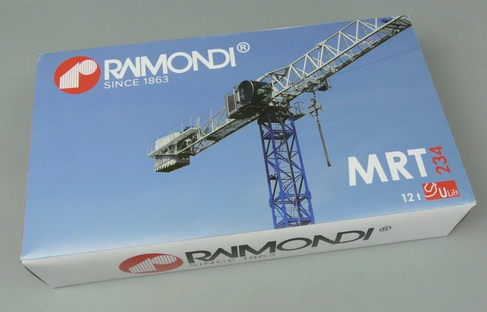 RAIMONDI CRANES MRT234 1:87 CGM Models baukran grue a tour gru torre H0 SCALE - Immagine 1 di 4