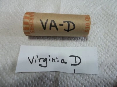 2000 Virginia D State quarter roll   uncirculated - Image 1 of 3