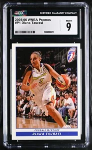 2005-06 WNBA Promos #P1 Diana Taurasi Graded CGC New Label Mint 9 CSG - Picture 1 of 10