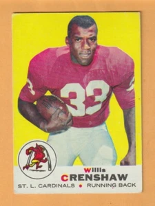 Willis Crenshaw Cardenales de San Luis 1969 Topps #21 Kansas State Wildcats - Imagen 1 de 2