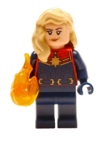 NUOVO! Lego Captain Marvel (Carol Danvers) minifigure sh911 dal set 76232 venditore - Foto 1 di 1