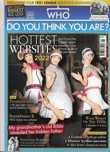 Who Do You Think You Are? Magazine Jan 2022 Issue 186 Hottest Websites - Picture 1 of 3