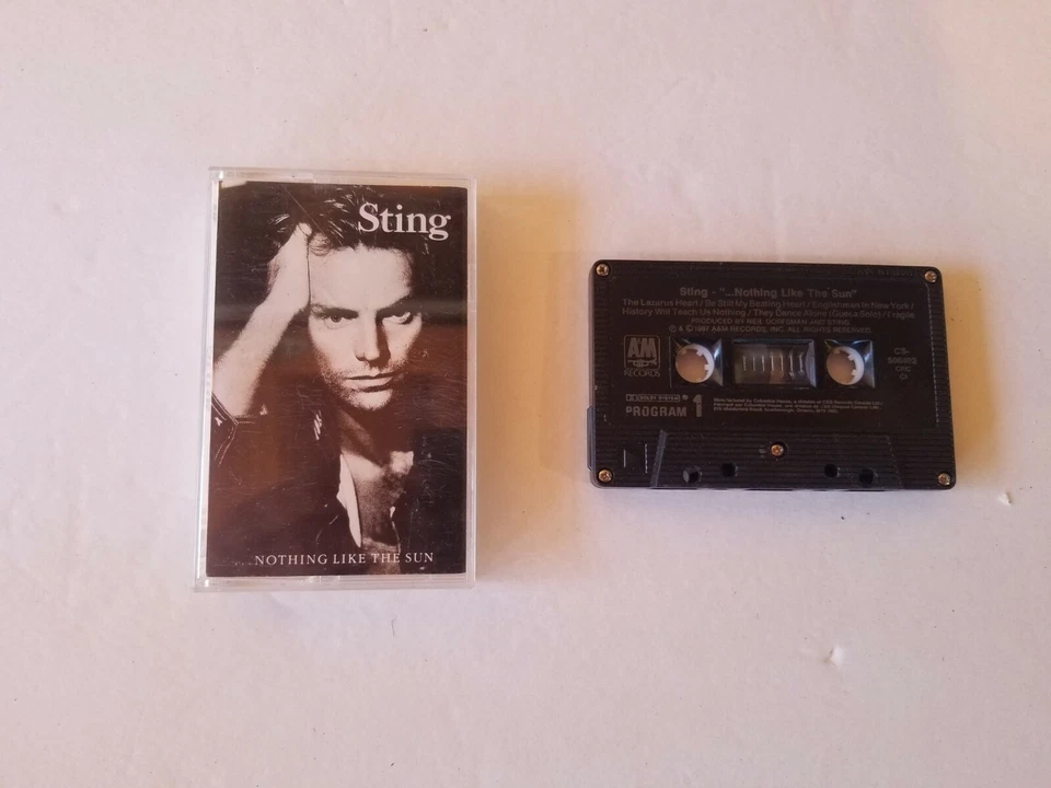 Sting - Nothing Like The Sun - Cassette Tape - Image 1 of 1