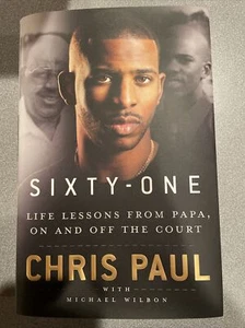 Chris Paul AUTOGRAPHED “Sixty-One Life Lessons from Papa” Book NBA Wizards Suns - Picture 1 of 2