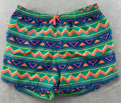 CHUBBIES SWIM TRUNKS Mens Sz XXL Aztec Geometric PRINT 5" Shorts - Image 1 of 4