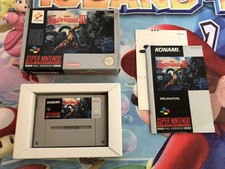 Juego Completo Super Nintendo Snes Castlevania IV Versión Pal 100% Original CIB