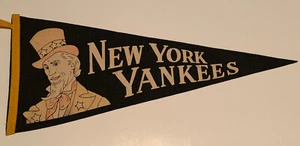 1950’s New York Yankees Pennant “Uncle Sam”Baseball Full Size - Picture 1 of 6