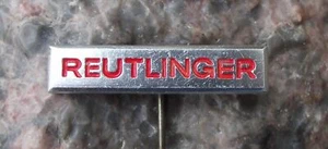 Antigua insignia de pin de empresa de red de cable de ingeniería científica Reutlinger Frankfurt - Imagen 1 de 3