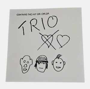Trio Da Da Da 1997 Promo Flat Poster 12x12 Double Sided Mercury Records - Bild 1 von 4