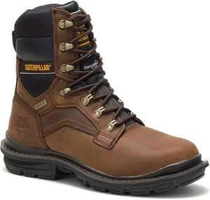 Cat Footwear Men's Flexion Generator EH Steel Toe Work Boots Brown Size 8.5M NIB - Picture 1 of 6