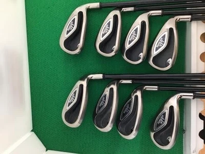 Callaway Hawk Eye VFT Irons #5-9,Pw,Aw,Sw(8Clubs)/JV HAWKEYE/Flex:Regular - Image 1 of 4