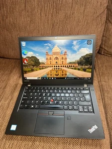 Lenovo ThinkPad T470s Laptop – 16GB RAM / 256GB NVMe SSD / Windows 10 - Picture 1 of 10