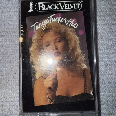 TANYA TUCKER - BLACK VELVET TANYA TUCKER HITS (Cassette, 1992) - Image 1 of 3