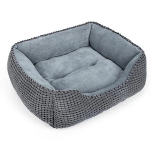 Dog Bed for Large Medium Small Dogs, Rectangle Washable Sleeping Puppy Bed, S... - Picture 1 of 6