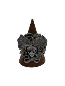 Versace Medusa Ring Silver Size 19 Men’s Used Jewelry - Picture 1 of 4
