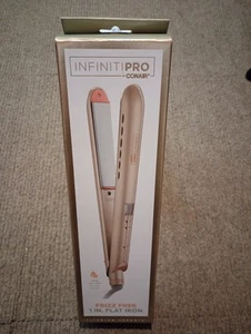 Conair Infiniti Pro Frizz Free 1 in. Flat Iron Titanium Ceramic Rose Gold CS600 - Picture 1 of 4
