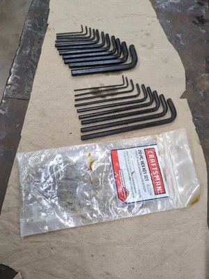 Craftsman Tools, Part #9 46677A, 20pc. Metric Hex Key Set, Short/Long - Image 1 of 4