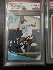 Signed Jaedyn Shaw 2022 Parkside NWSL Wave Inaugural SP Rookie RC Auto Psa/Dna - Picture 1 of 1