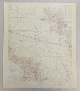 VINTAGE ORIGINAL SAN SIMON ARIZONA USGS GEOLIGICAL TOPO TOPOGRAPHICAL MAP 1931 - Picture 1 of 6