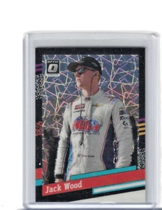 Jack Wood 2024 Donruss Optic NASCAR Racing #145 Black Velocity #02/39 - Picture 1 of 2
