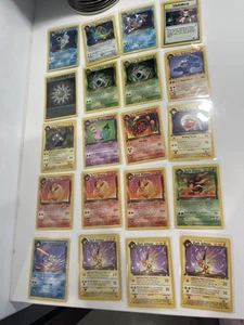 Pokémon TCG: Almost Complete TEAM ROCKET Set 1999-2000 HOLO And 1st Edition - Picture 1 of 11