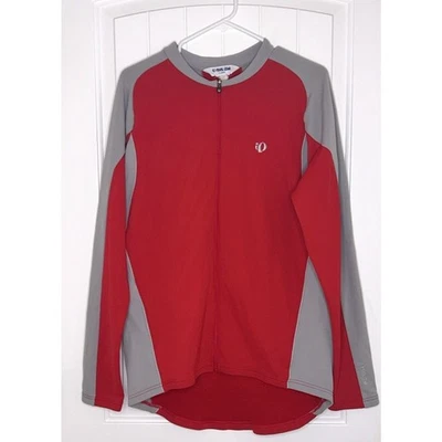 Chaqueta térmica PEARL IZUMI IQ para mujer XL cremallera completa ciclismo rojo y gris Foto 1 de 4