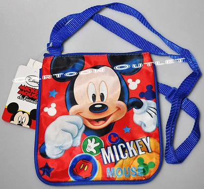 Mickey Mouse Cross Body BAG GIRLS SHOULDER Bag  DISNEY GIFT Mini Tote New - Image 1 of 3