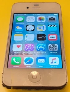 Sprint iPhone 4s Sprint 16GB White - Picture 1 of 8