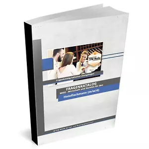 Hotelfachmann (m/w/d) Fragenkatalog Fach: WISO - Buchversion - Foto 1 di 7