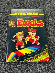 CÓMIC DE TAPA DURA STAR WARS CON LOS EWOKS ANUAL 1985 MARVEL REINO UNIDO - Imagen 1 de 3