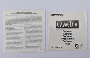 Olympus Camedia Software Camedia Master 1.2 (C70PEMS) for Win & Mac + Manual - Imagen 1 de 11