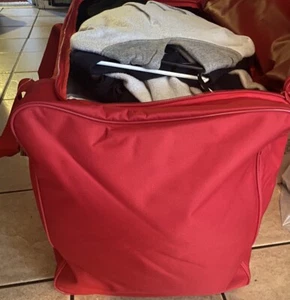 30 Inch Heavy Duty XL Duffle Bag All Gear Bag 30x18x16 Red New Ships Next Day! - Picture 1 of 13