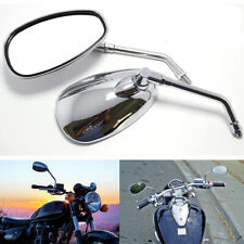 For Suzuki Boulevard C50 M109R M50 C90 Motorcycle Rear View Mirrors Chrome 10mm